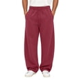 thumbnail image 1 of StSilkitty Men's Baggy Sweatpants Athletic Running Sweat Pants with Pockets Lightweight Open Bottom Workout Trousers, 1 of 8