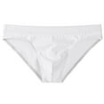 thumbnail image 1 of StSilkitty Men's Briefs Low Rise Soft Breathable Stretch Underwear Lightweight Comfy No Riding up Bikini Underpant, 1 of 9