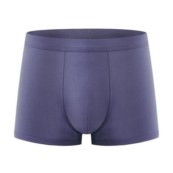 StSilkitty Men's Seamless Boxer Underwear Mid Waist Stretch Breathable Briefs Lightweight No Riding up Underpants