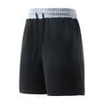 thumbnail image 1 of StSilkitty Mens Summer Casual Shorts with Zip Pocket Lightweight Comfy Elastic Waistband Drawstring Shorts, 1 of 8