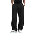thumbnail image 1 of StSilkitty Mens Wide Leg Sweatpants Elastic Waist Drawstring Sweat Pants Gym Athletic Running Trousers with Pockets, 1 of 7