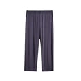 thumbnail image 1 of StSilkitty Pajama Capri Pants for Women Elastic Waist Lounge Sleepwear Capris Lightweight Comfy Sleepwear Cropped Pants, 1 of 6