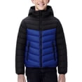 thumbnail image 1 of StSilkitty Puffer Jacket for Boys Girls Zip up Long Sleeve Hooded Jacket with Pockets Fall Winter Warm Outerwear, 1 of 8