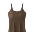 thumbnail image 1 of StSilkitty Seamless Camisole for Women Adjustable Spaghetti Straps Crew Neck Tank Tops Comfy Breathable Shapewear, 1 of 9