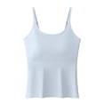 thumbnail image 1 of StSilkitty Seamless Camisole for Women Adjustable Spaghetti Straps Crew Neck Tank Tops Comfy Breathable Shapewear, 1 of 9