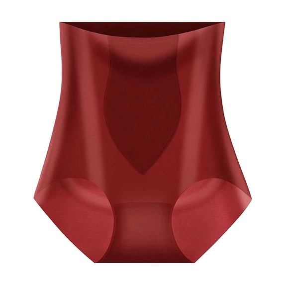 StSilkitty Seamless Shapewear for Women Mid Waist Stretch Breathable Body Shaper Solid Color Soft Underwear