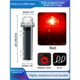 thumbnail image 1 of StSilkitty Solar Powered LED Safety Flares for Life Rafts Emergency Signal Lights with Adjustable Modes,Stable Waterproof,Portable Emergency Kit Important, 1 of 7