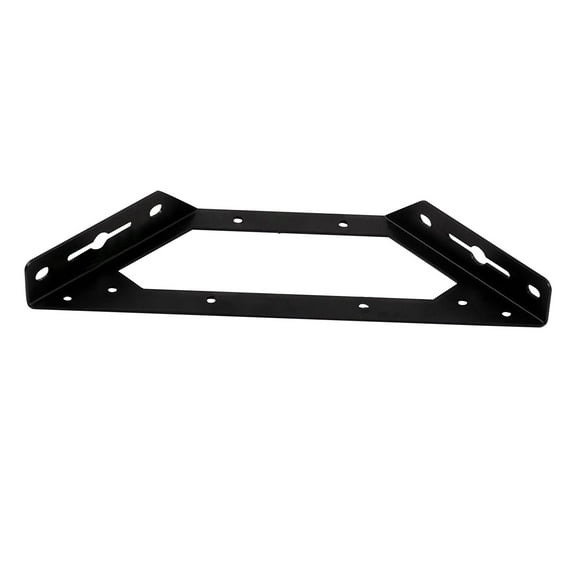 StSilkitty Stainless Steel 3 Sided Fixed Corner Brace for Furniture Support Multifunctional Trapezoidal Hanging Angle Bracket for Shelves,Drawers Components