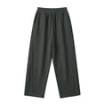 thumbnail image 1 of StSilkitty Sweatpants for Men Straight Leg Open Bottom Workout Pants Drawstring Elastic Waist Workout Trousers with Pockets, 1 of 6