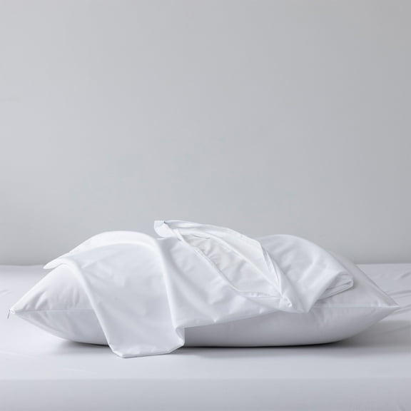 StSilkitty Waterproof Pillow Protector with Breathable Holes Easy Care Machine Washable Polyester Encasement Relief 48x74 cm Standard Size