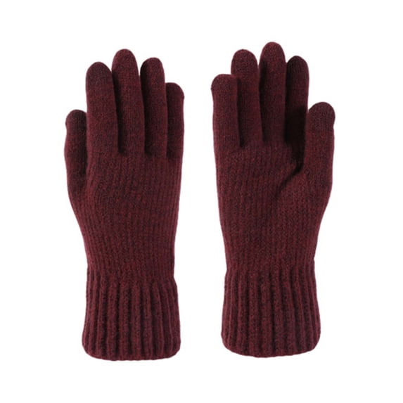 StSilkitty Winter Gloves for Men Women Thick Thermal Knit Gloves Running Hiking Biking Gloves for Cold Weather