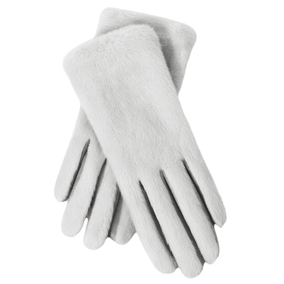 StSilkitty Winter Gloves for Women Fleece Thick Thermal Knitted Gloves Outdoor Cold Weather Fuzzy Warm Gloves