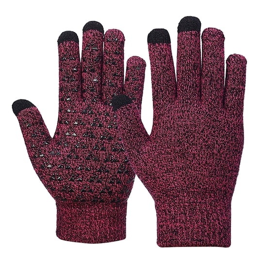 StSilkitty Winter Warm Gloves for Men Women Windproof Texting Gloves Driving Hiking Running Thermal Gloves