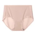 thumbnail image 1 of StSilkitty Women's Cotton Underwear Bowknot No Show Stretch Breathable Panties Solid Color Lightweight Bikini Briefs, 1 of 4