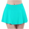 thumbnail image 1 of StSilkitty Women's Tennis Golf Skorts Summer Flowy Ruffle High Waist Elastic Shorts Tennis Golf Athletic Short, 1 of 4