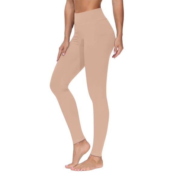 StSilkitty Womens Yoga Leggings Solid Color High Waist Stretch Workout Pants Lightweight Soft Gym Running Trousers