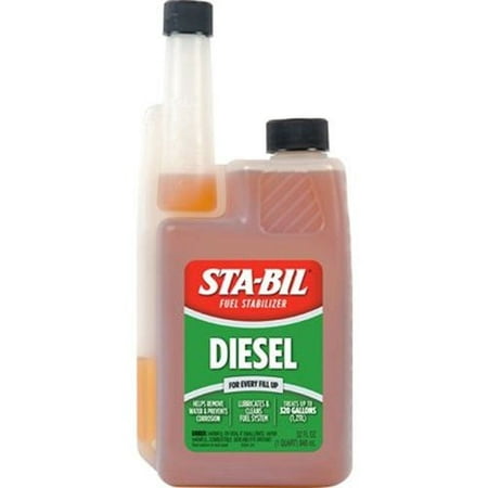 Dieselpower Sta-Bil 22254 Diesel Formula Fuel Stabilizer and Performance Improver - 32 oz. — Residential Use, Standard Application
