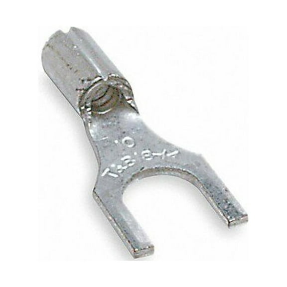 Sta-Kon Fork Terminal,Tin,Copper,Bare,PK100 A18-10F