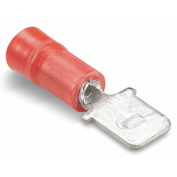 Sta-Kon Male Disc,Tin,Copper,Vinyl,PK100 18RA-250T