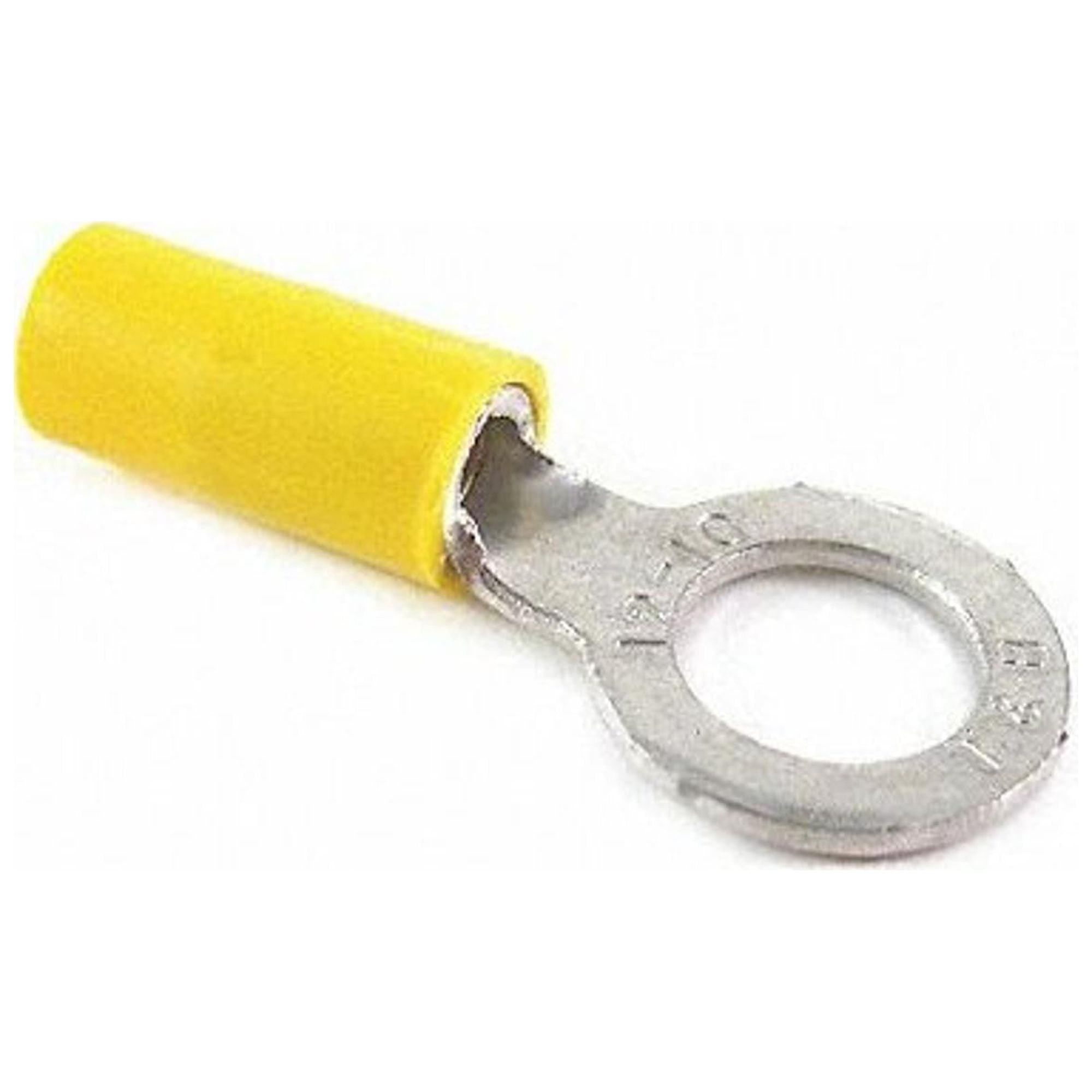StaKon Ring Terminal,Yellow,12 AWG,10 AWG,PK50 10RC516