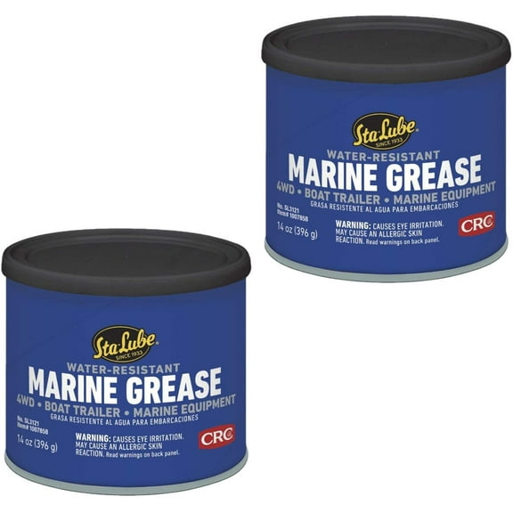 Sta-Lube SL3121 Marine Boat Trailer and 4 x 4 Wheel Bearing Grease - 14 wt. oz. 2 Pack