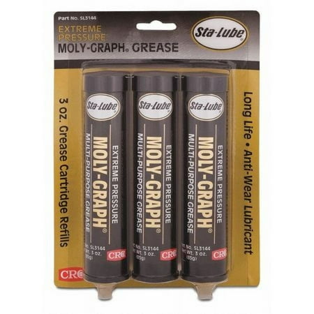 Sta-Lube SL3144 Grease, 2, 3 oz, Gray