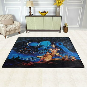 Sta-R War Area Rugs Carpet Flannel Soft Anti-Slip Rug For Bedroom Living Room Home Decor Gifts Office Mat 36"X24"