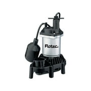 Flotec 1/4 hp 3200 gph Thermoplastic Submersible Sump Pump