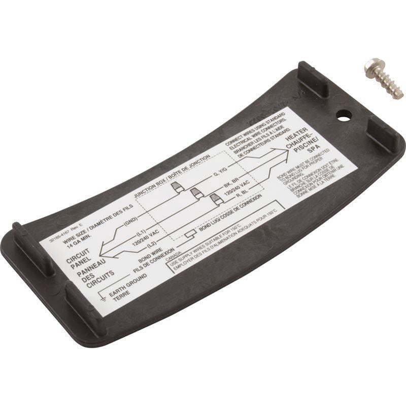Junction Box Cover, Pentair Max-E-Therm