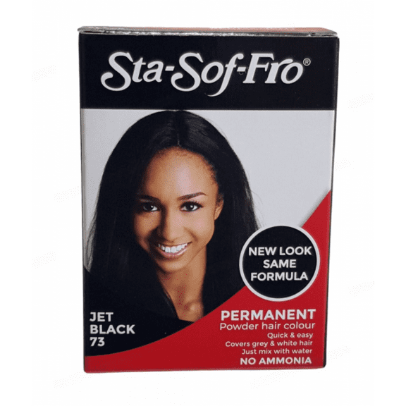 Sta-Sof-Fro Hair Dye Powder 8g #73 Jet Black