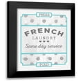 thumbnail image 1 of Sta Teresa, Ashley 20x24 Black Modern Framed Museum Art Print Titled - French Laundry II, 1 of 5