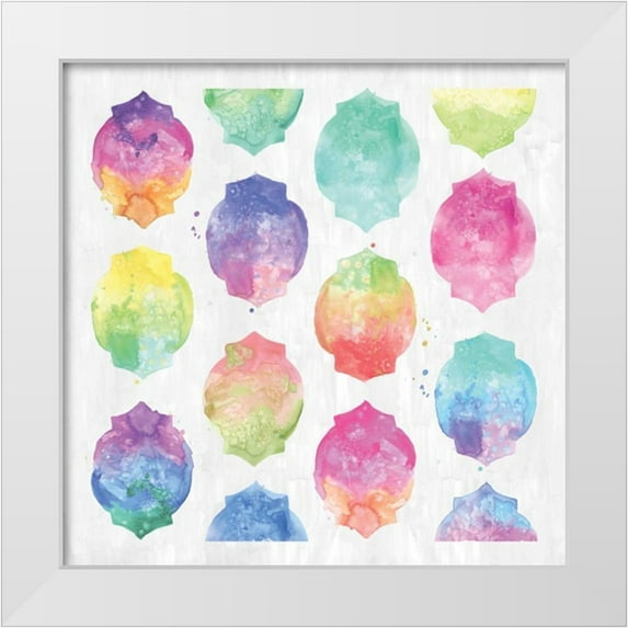Sta Teresa, Ashley 26x26 White Modern Wood Framed Museum Art Print Titled - 1990 Was a Good Year I