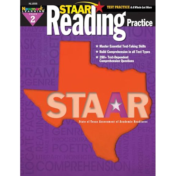 Pre-Owned Staar Reading Practice Grade 2 Teacher Resource (Paperback) 1612695787 9781612695785