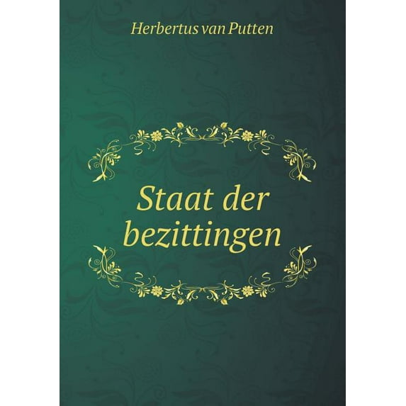 Staat der bezittingen (Paperback)