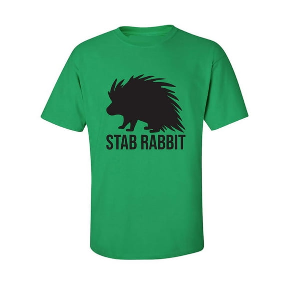 Stab Rabbit Adult Short Sleeve T-shirt