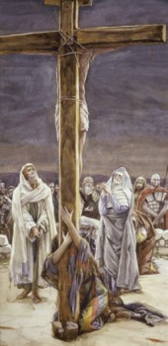 Stabat Mater (Women Behold Thy Son) James Tissot (1836-1902 French) Canvas Art - James Tissot (18 x 24)