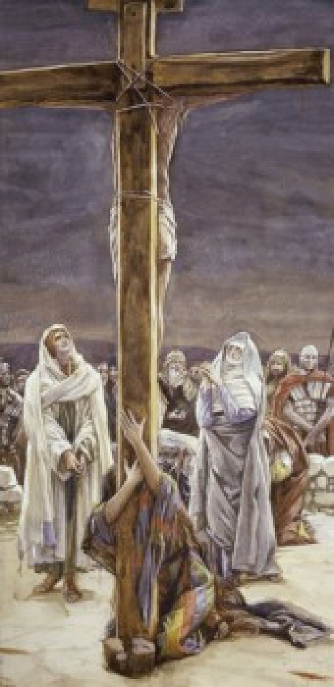 Stabat Mater (Women Behold Thy Son) James Tissot (1836-1902 French) Canvas Art - James Tissot (24 x 36)