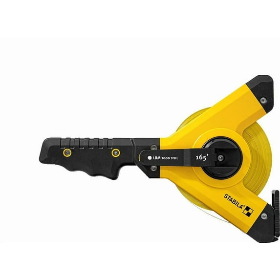 Stabila 30930 LBM 1000 Steel Y-Frame Tape 165 feet in USA Imperial Scale