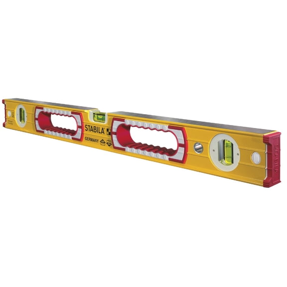 Stabila 37424 24" Builders Level, High Strength Frame, Accuracy Certified Professional Level  Residential Use, Standard Application
