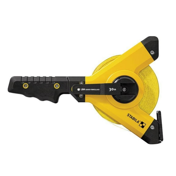 Stabila - LBM 1000 Open Fibreglass Tape 30m (Width 13mm) (Metric only)