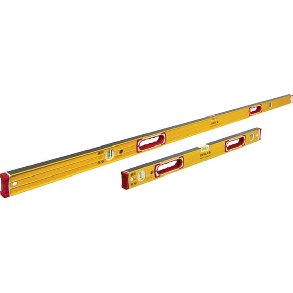 Stabila Type 196 Concrete Set Spirit Levels 72 inches/32 inches