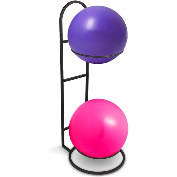 Stability Ball Rack,Yoga Holder, Medicine Holde Vertical Storage for Commercial Gyms, Home and Studios