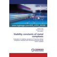 thumbnail image 1 of Stability constants of metal complexes (Paperback), 1 of 1