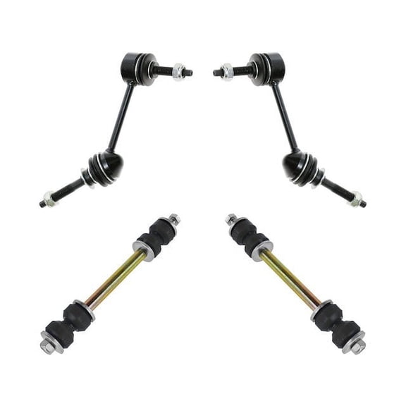Stabilizer Bar Link Kit 4 Piece - Compatible with 2003 - 2011 Ford Crown Victoria 2004 2005 2006 2007 2008 2009 2010