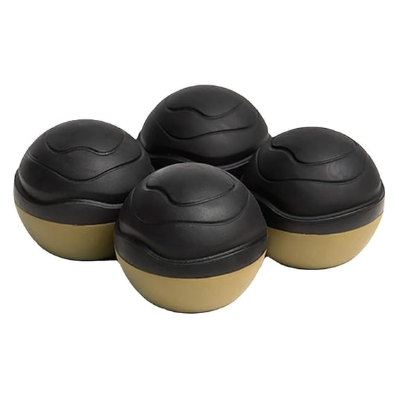 Stabilizing Rubber Ball Feet for Helinox Camping Chair - Durable Outdoor Chair Leg , Help Stability on Rugged and Uneven Surfaces (Coyote TAN & Black, 45mm)