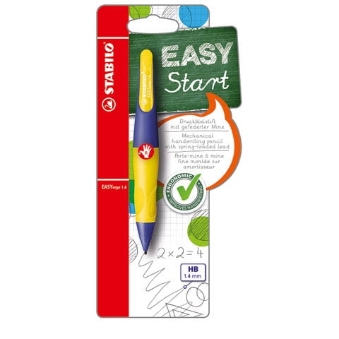 Stabilo - EASYergo Mechanical Pencil - 1.4mm - Right-Handed - Violet/Neon