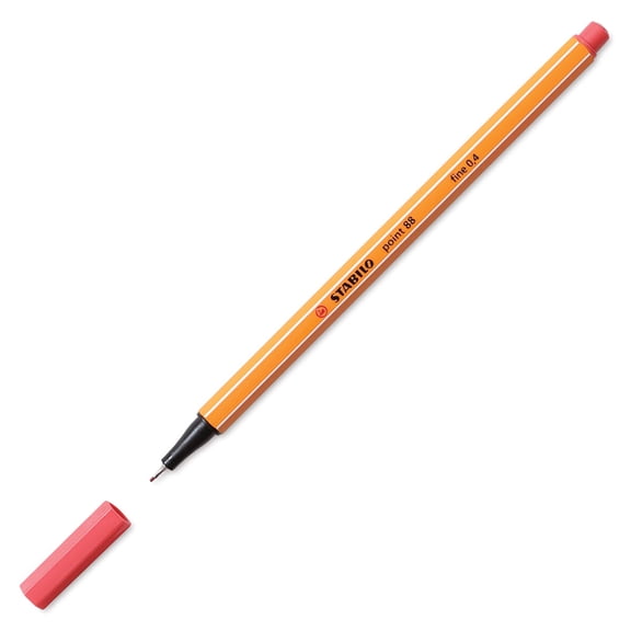Stabilo Point 88 Fineliner Pen - Rust Red
