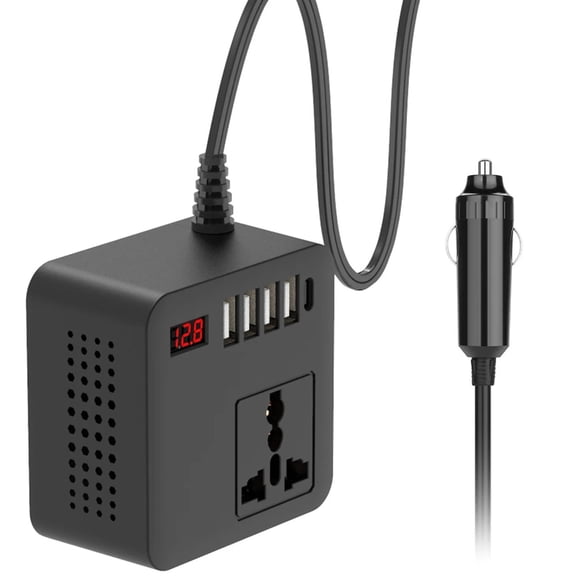 Stable 150W Stable 300W Highest Vehicle Inverter Converts 12V 24V Direct Current to 110V 220V Alternating Current