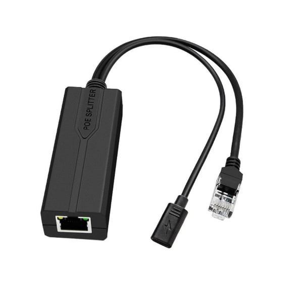 Stable 48V To 5V POE Splitter With USB C Interfaces Power Supply For Electronics