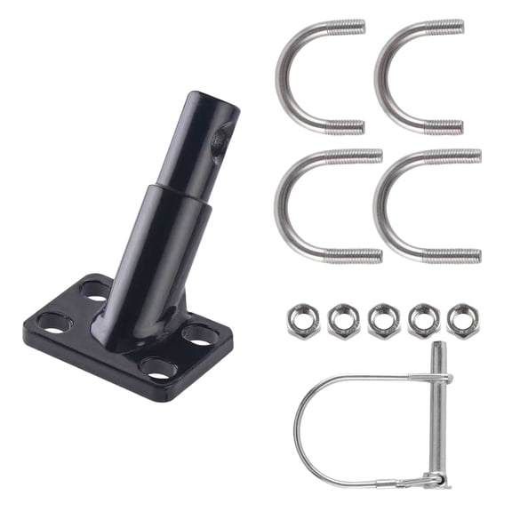 Stable Bike Trailer Hitch Attachment System, Universal Connector for Pet Cargo & Outdoor Transportation